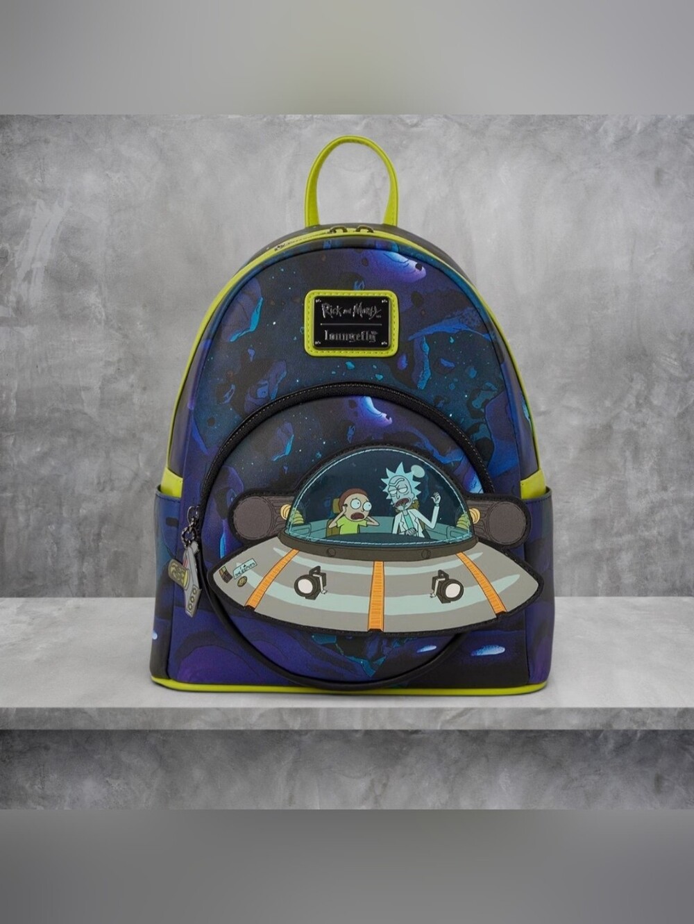 Loungefly Cartoon Network: Rick and Morty Space Cruiser Backpack 🛸
